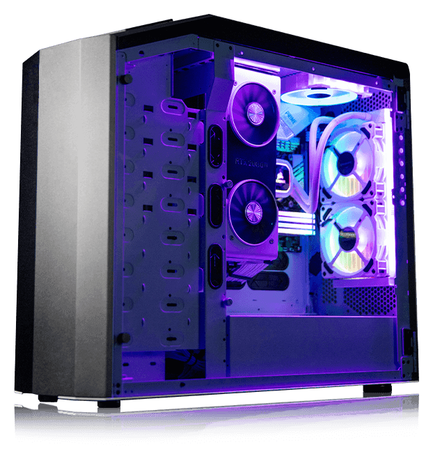 компьютерная сборка с RGB подсветкой